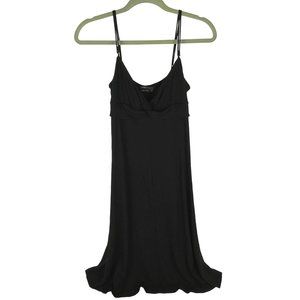 BCBG MaxAzria Black Knit Twist Bodice Spaghetti Strap Sundress Sz. S